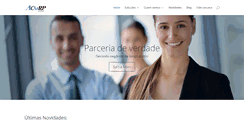 Desktop Screenshot of acorp.com.br